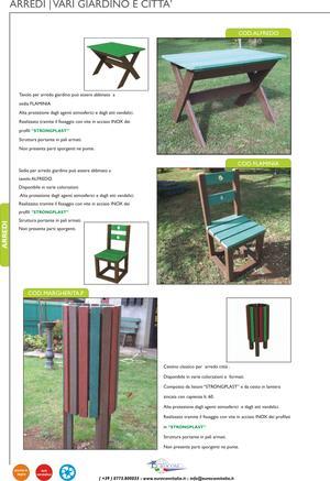 Vedi il dettaglio per Arredi vari giardino e città
